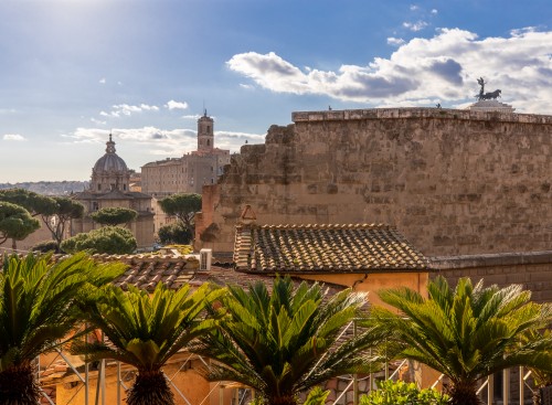 Incredible view of the Roman Forum